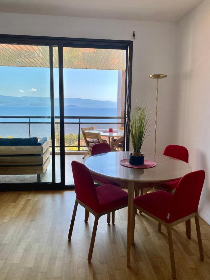 Grand T2 Standing Ajaccio Proche Centre Et Plages Vue Panoramique Parking Prive Exterior photo